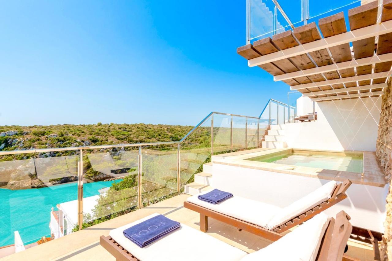 Seafront Villa Bellavista With Heated Pool By Dadovillas Cala En Porter  Exteriör bild