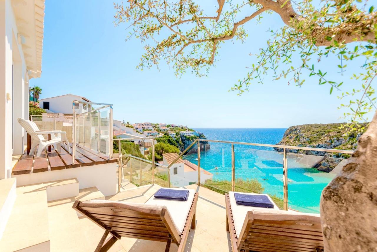 Seafront Villa Bellavista With Heated Pool By Dadovillas Cala En Porter  Exteriör bild