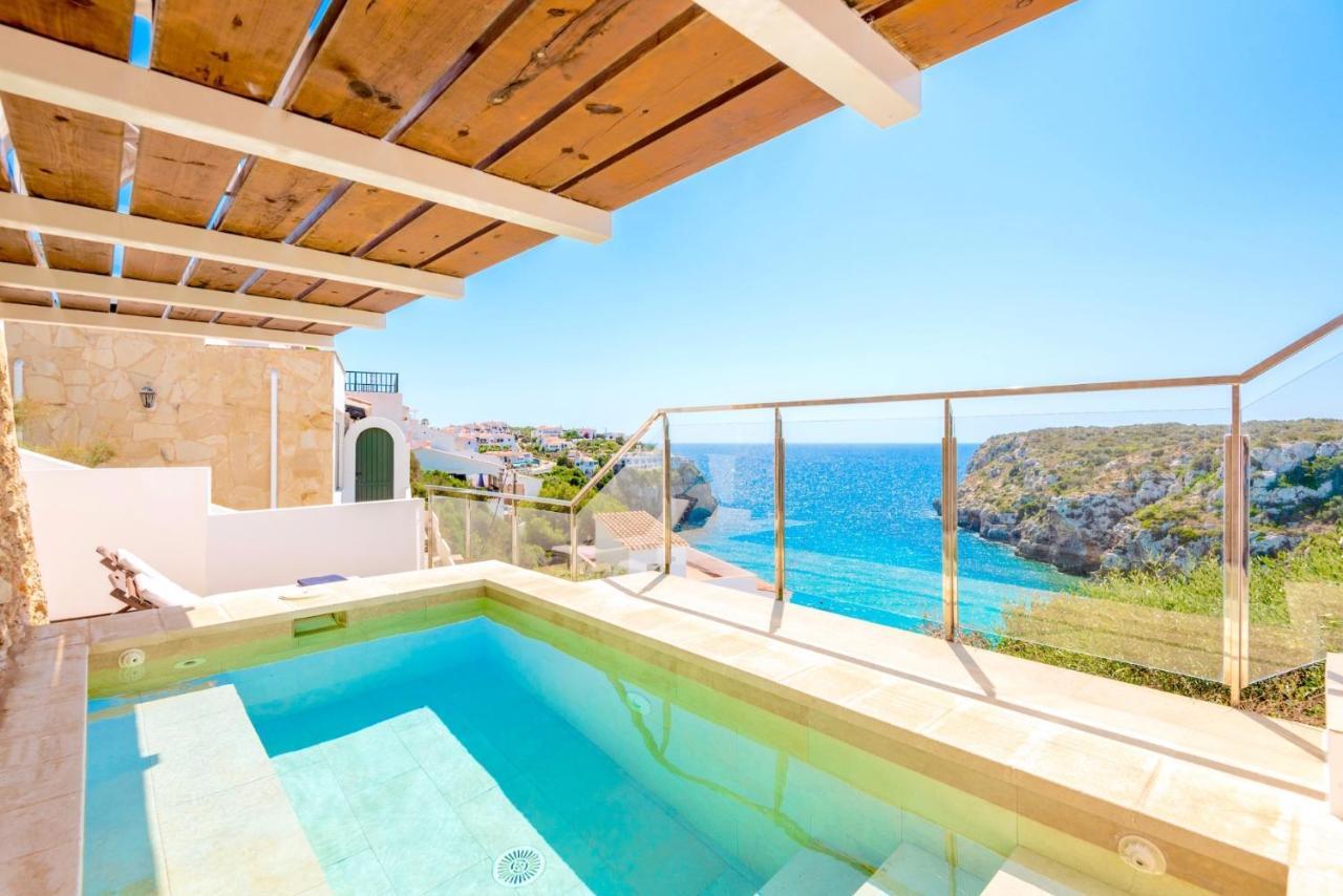 Seafront Villa Bellavista With Heated Pool By Dadovillas Cala En Porter  Exteriör bild