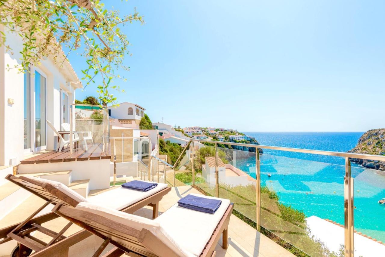 Seafront Villa Bellavista With Heated Pool By Dadovillas Cala En Porter  Exteriör bild