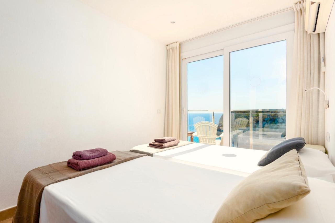 Seafront Villa Bellavista With Heated Pool By Dadovillas Cala En Porter  Exteriör bild