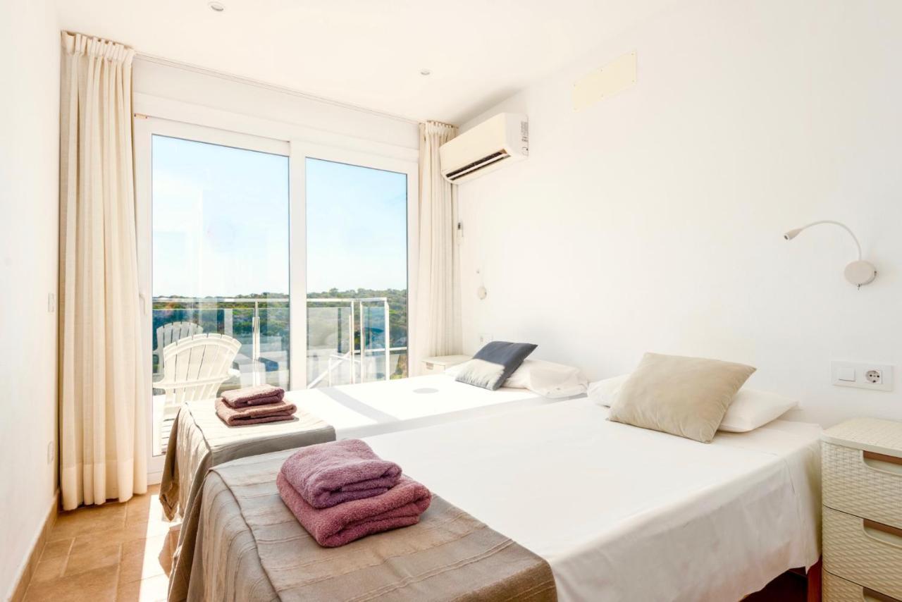 Seafront Villa Bellavista With Heated Pool By Dadovillas Cala En Porter  Exteriör bild